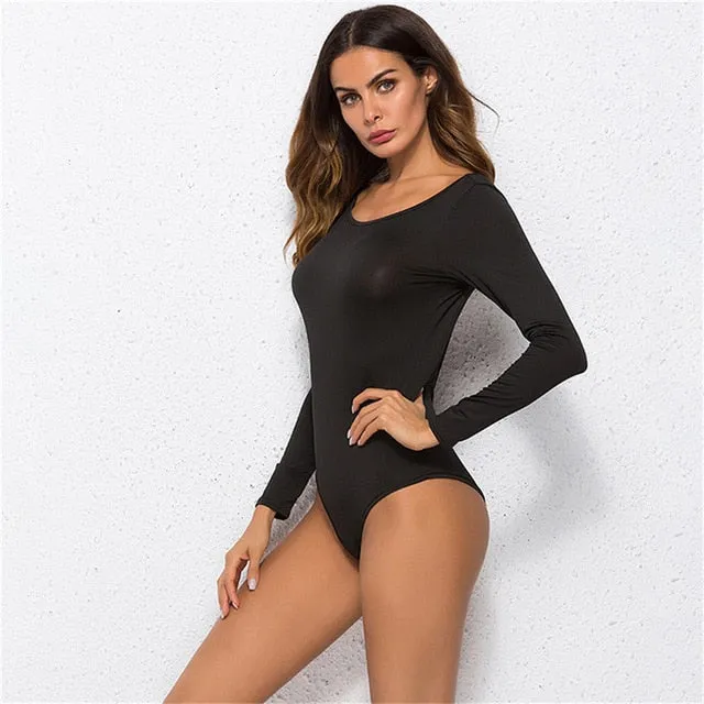 2021 New!!! Women's Long Sleeve Bodysuit Sizes S - XL