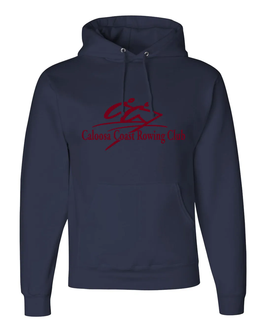 50/50 Hooded Cape Coral Rowing Club Pullover Sweatshirt