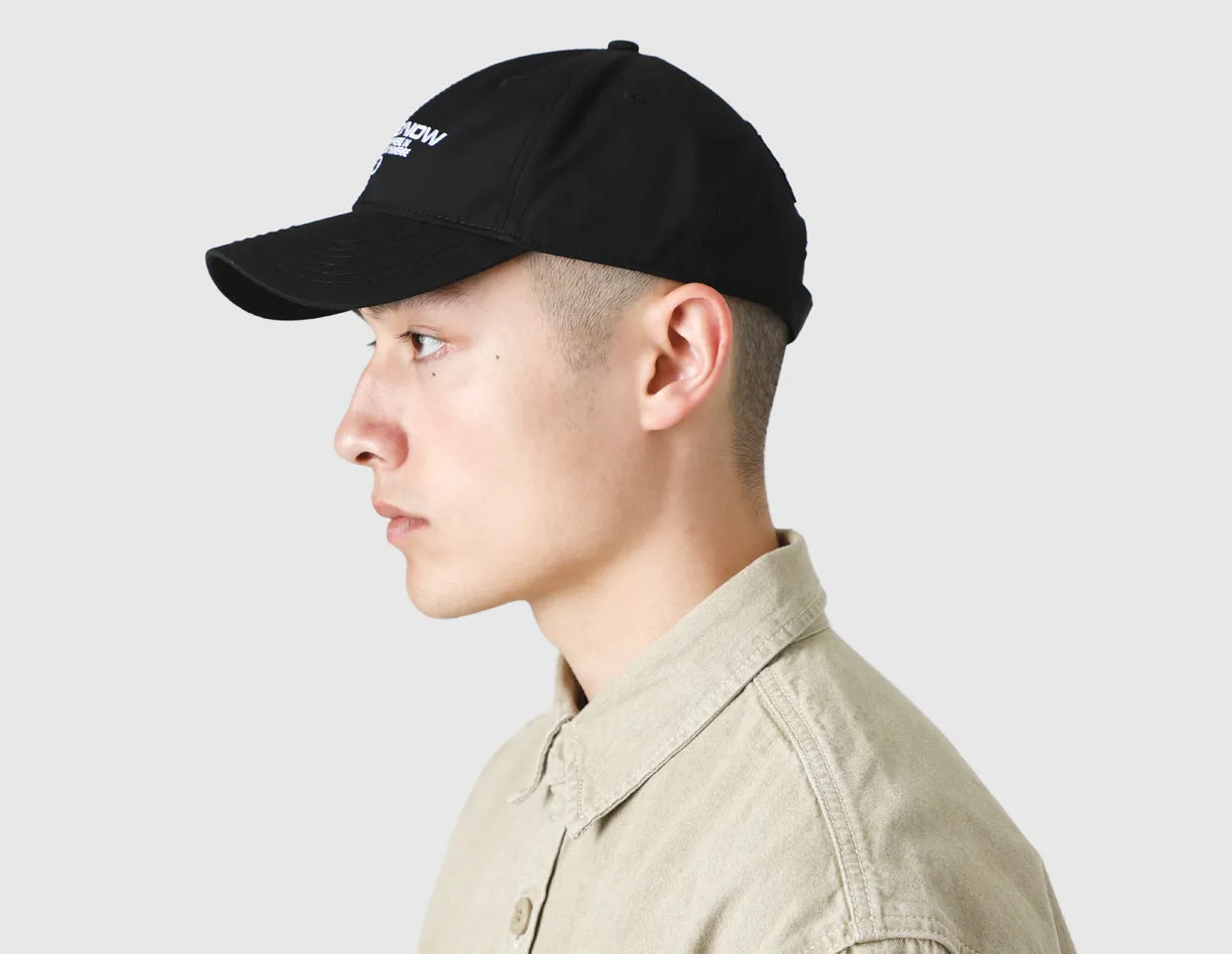 AAPE Now Moonface Baseball Cap / Black