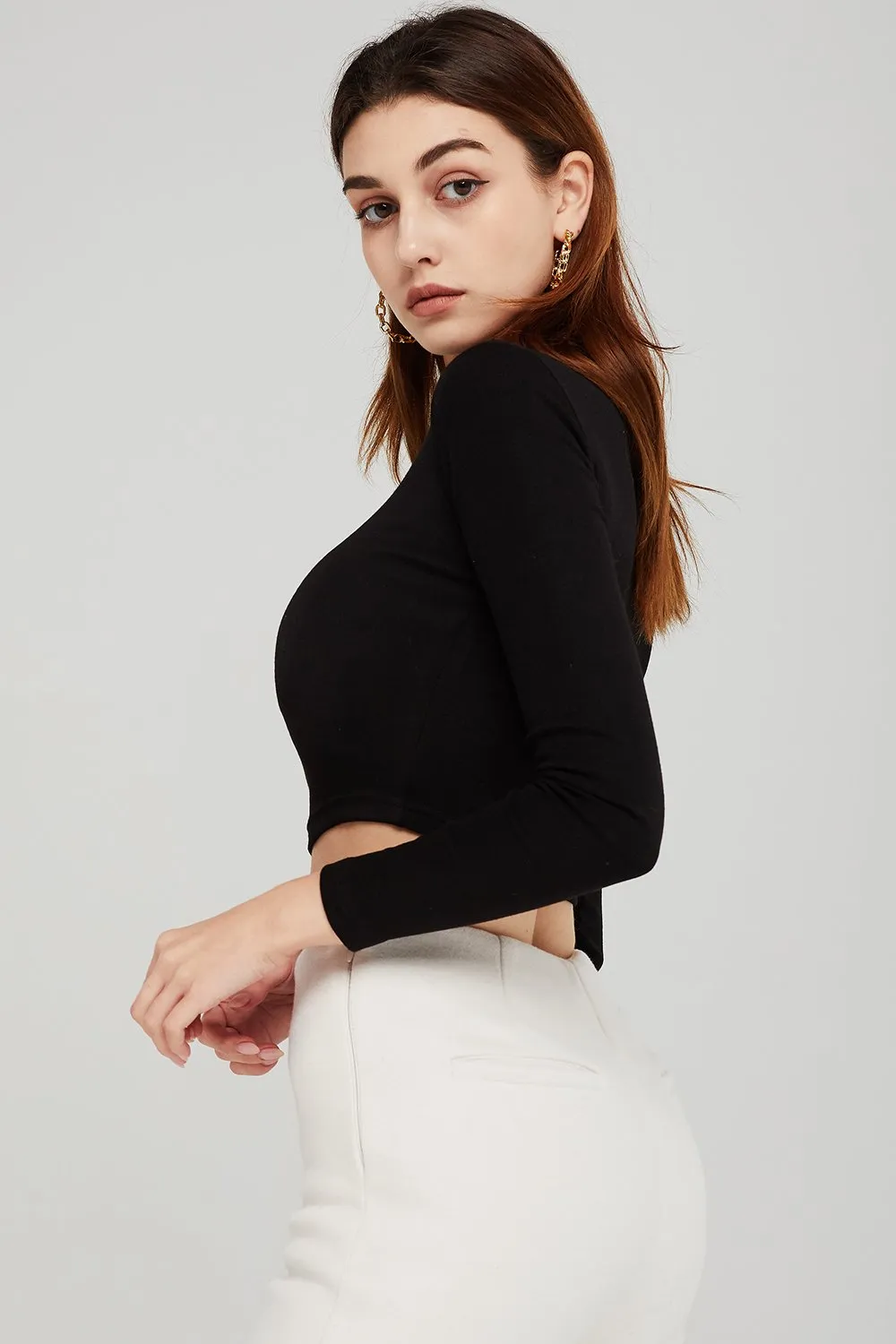 Alexis Fitted Crop Top