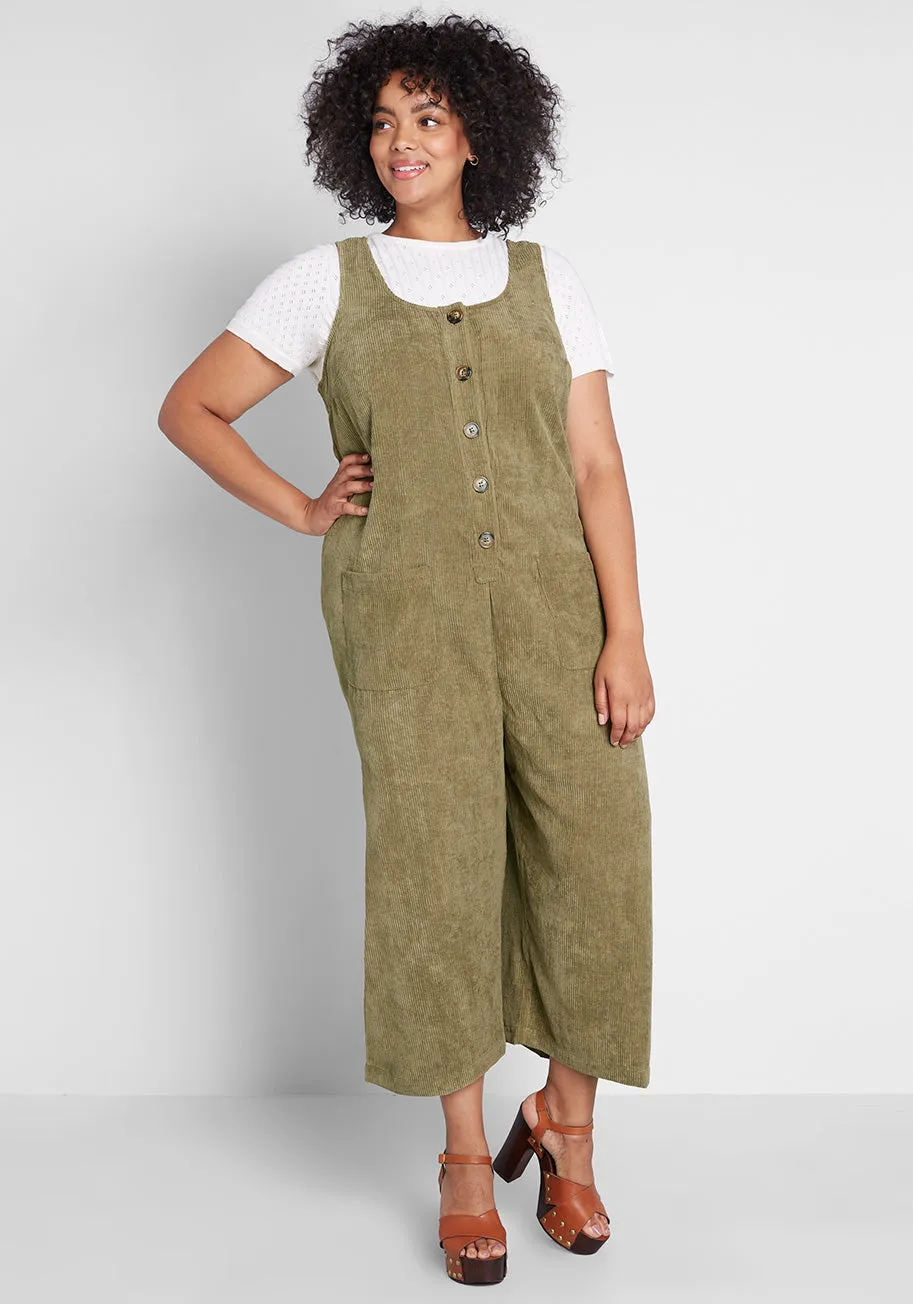 As You Wish Cropped Jumpsuit