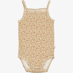 Body Sleeveless Frill - eggshell flowers