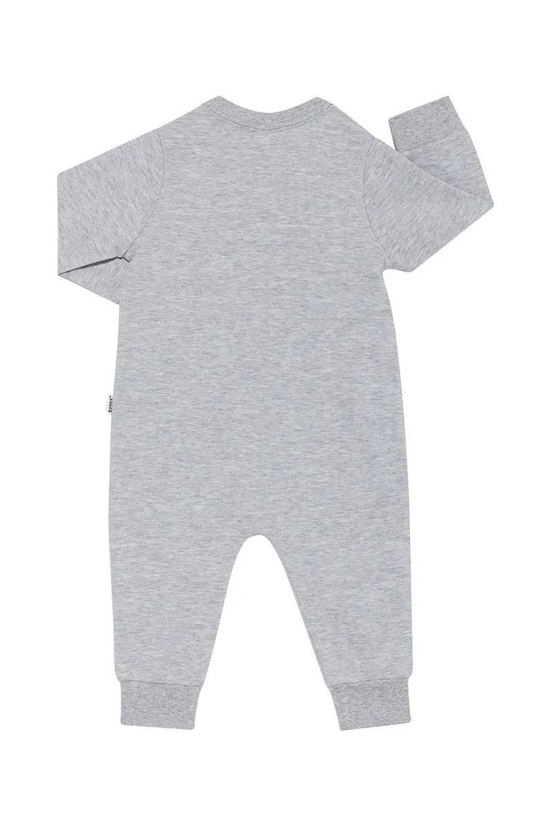 Bonds Tech Sweats Zip Wondersuit - New Grey Marle