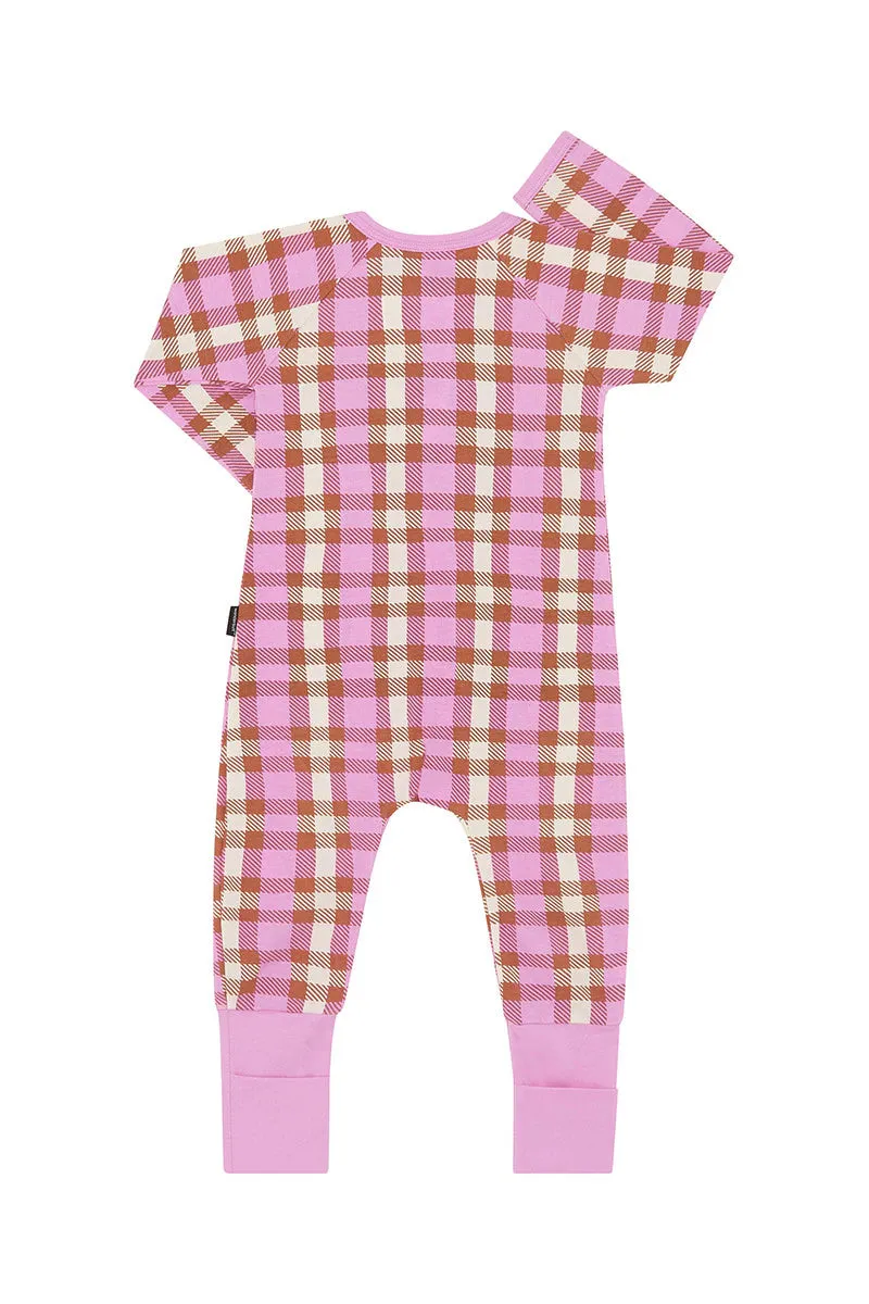 Bonds Zip Wondersuit - Dazy Picnic Blind Blossom Pink