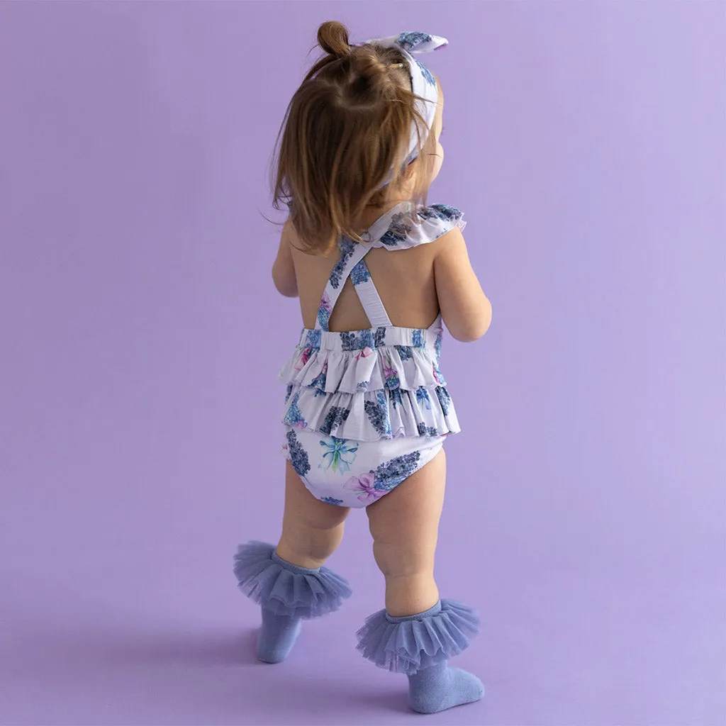 Bonny Ruffled Strap Bubble Romper