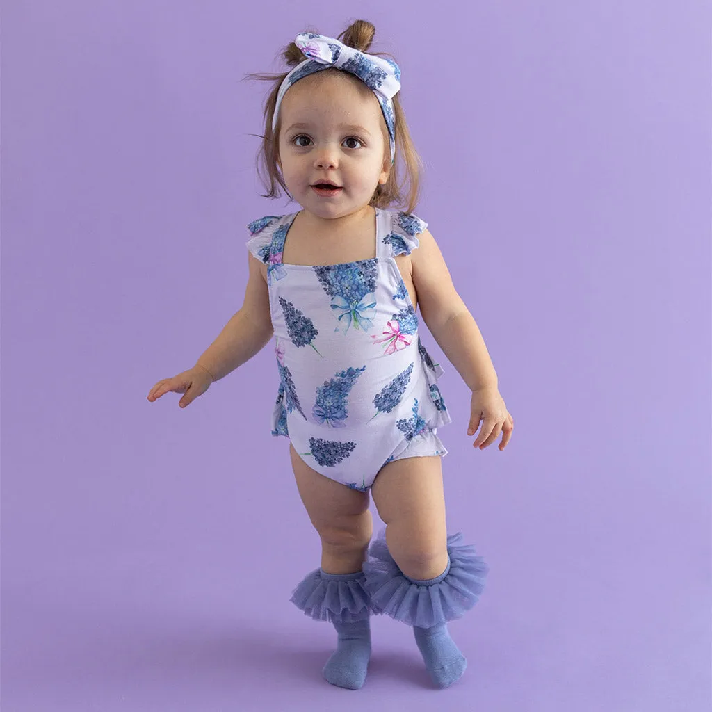 Bonny Ruffled Strap Bubble Romper