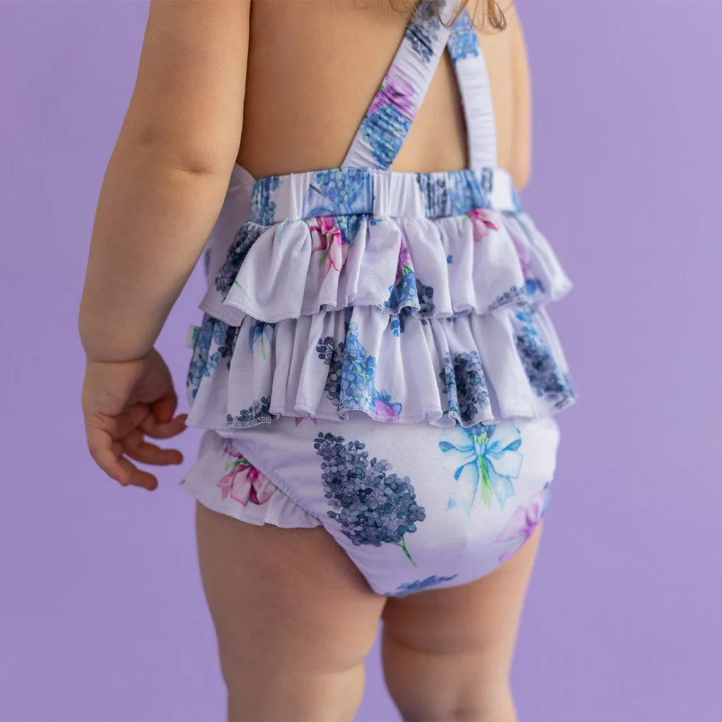 Bonny Ruffled Strap Bubble Romper