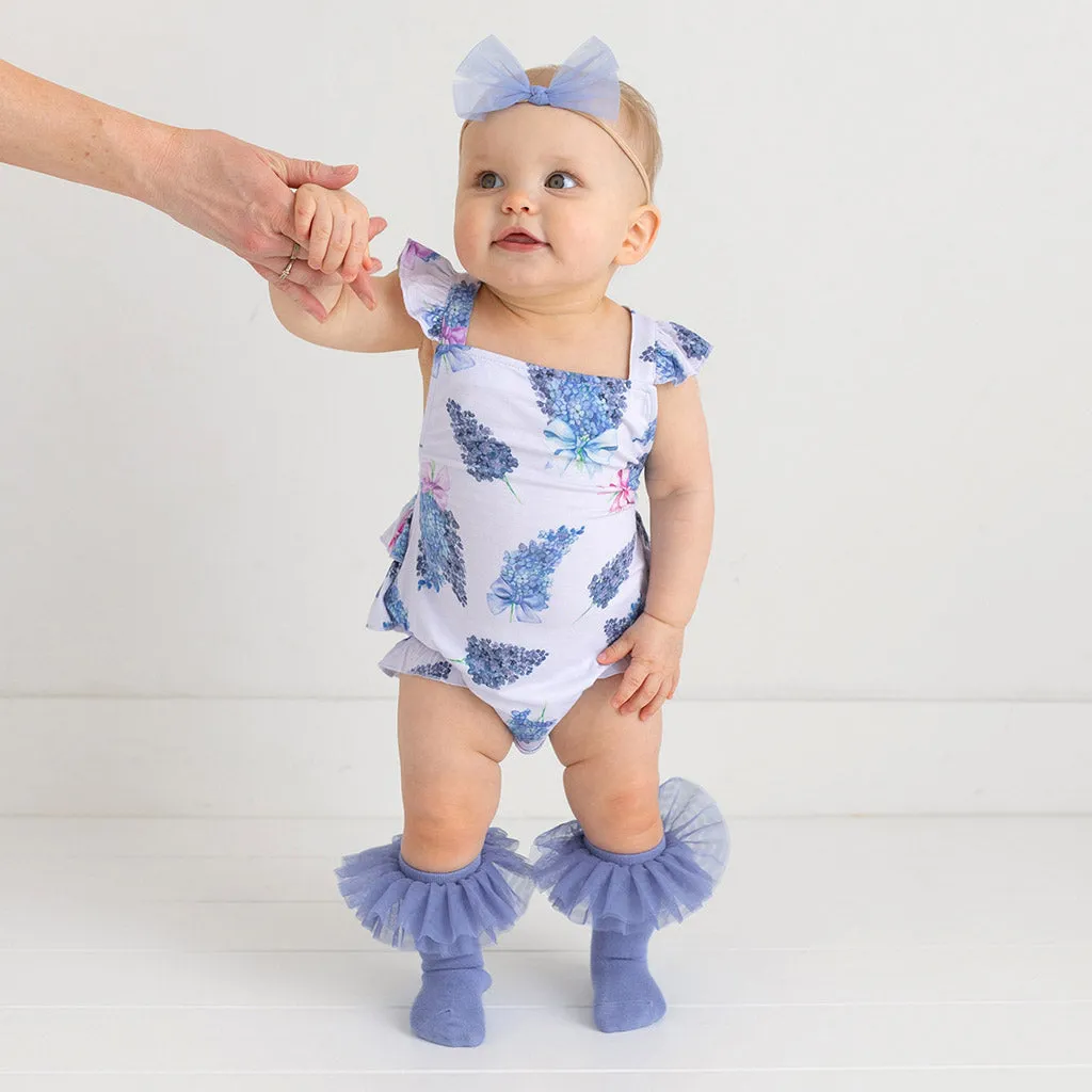 Bonny Ruffled Strap Bubble Romper