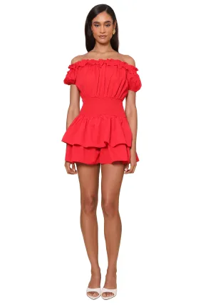 Cali Layered Ruffle Romper