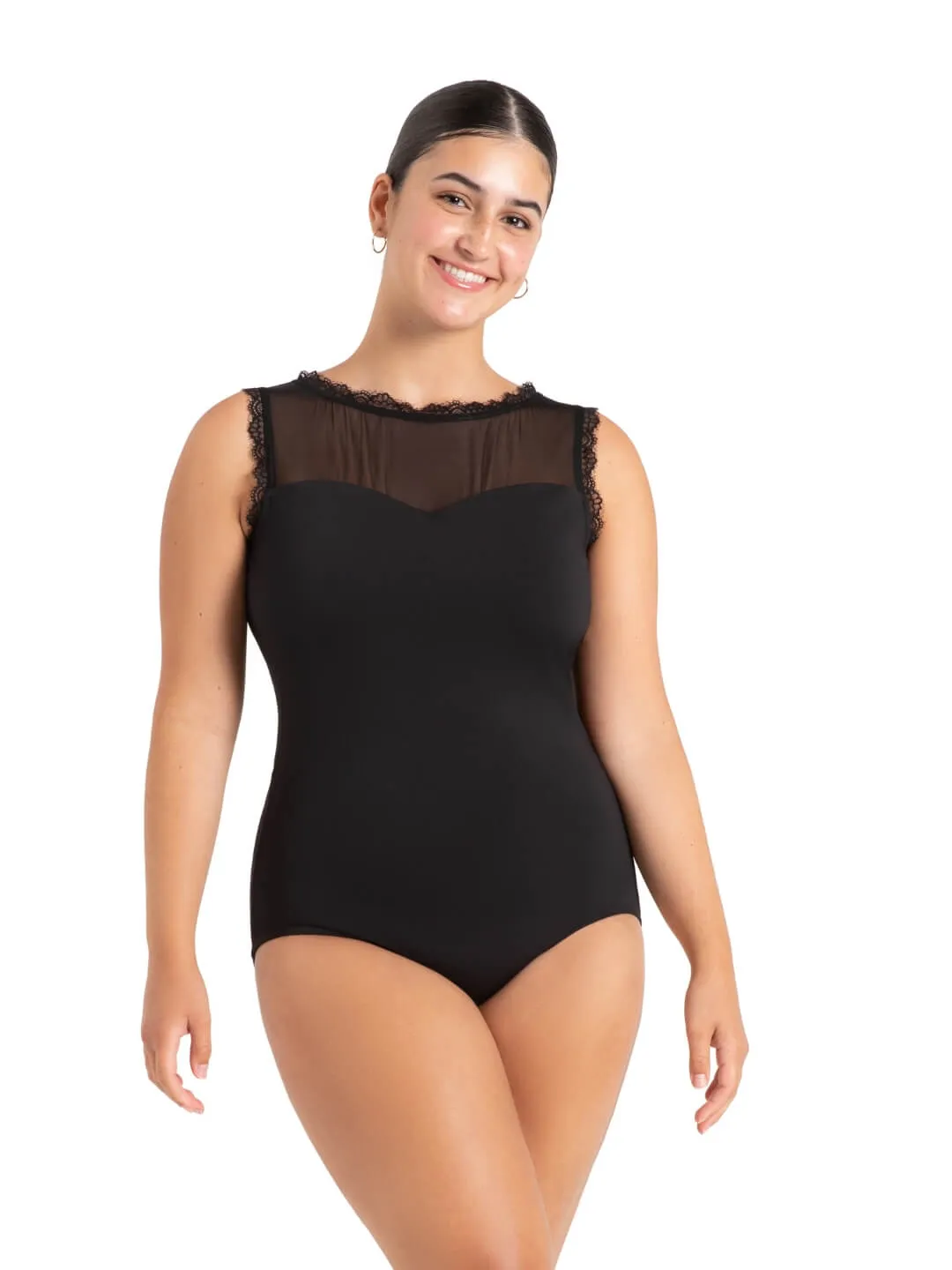 Capezio Adult Saltwater High Neck Leo 12097W