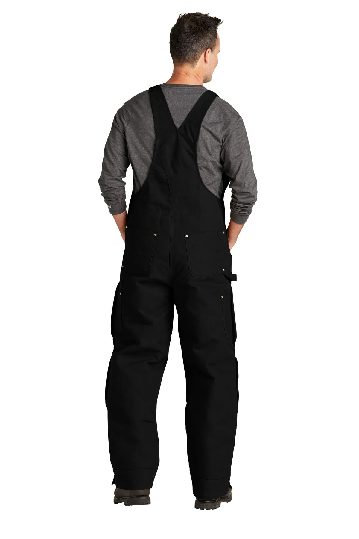 Carhartt Short Firm Duck Insulated Bib Overalls CTS104393