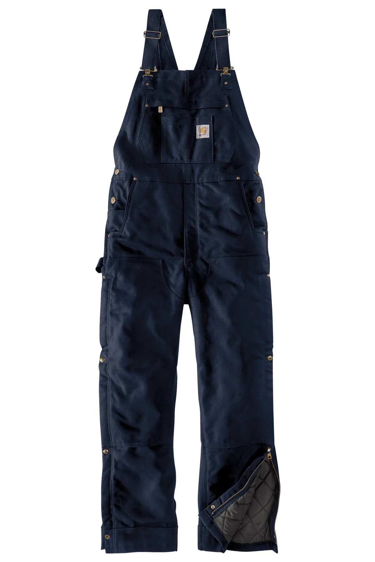 Carhartt Short Firm Duck Insulated Bib Overalls CTS104393