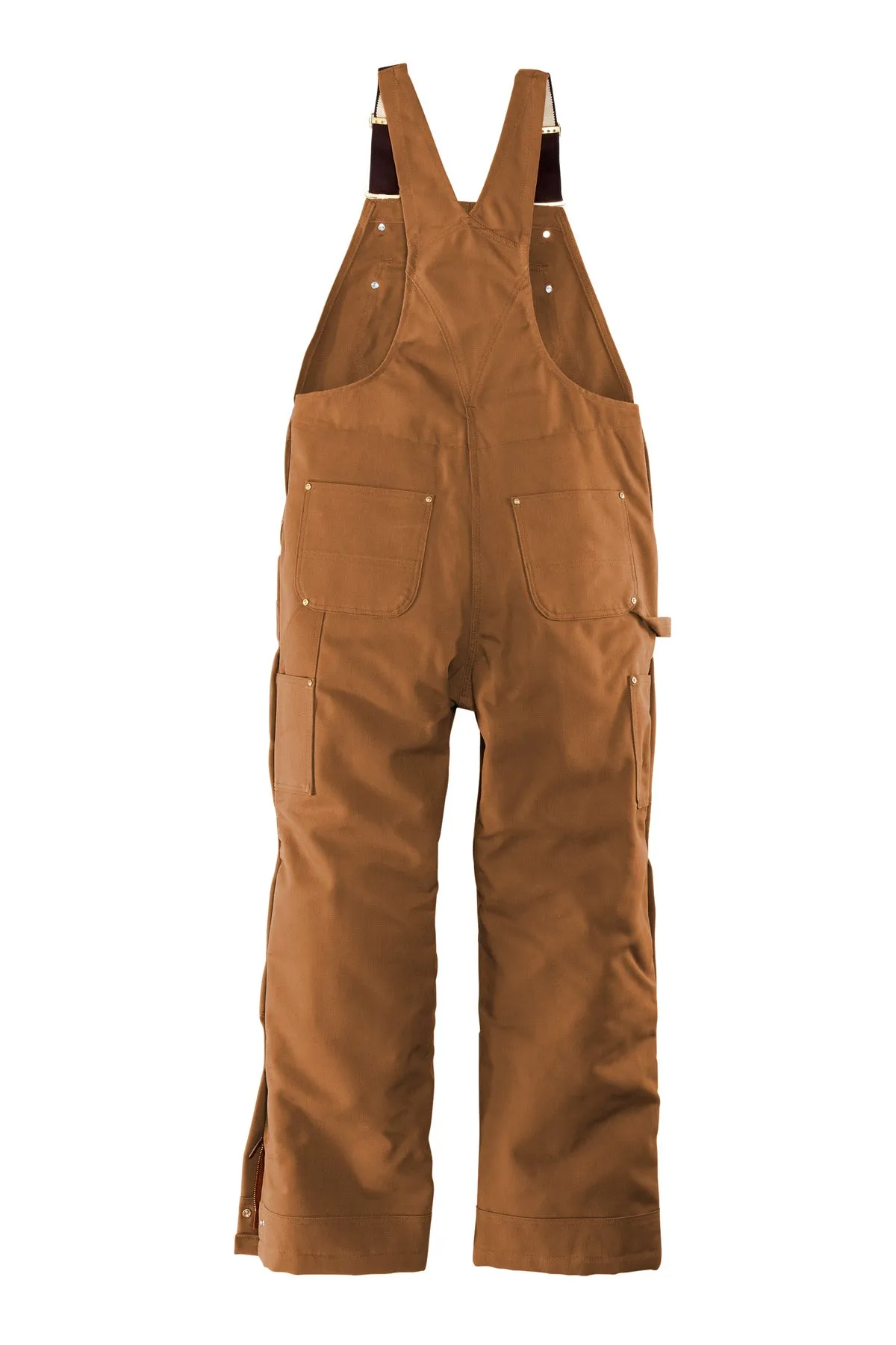 Carhartt Short Firm Duck Insulated Bib Overalls CTS104393