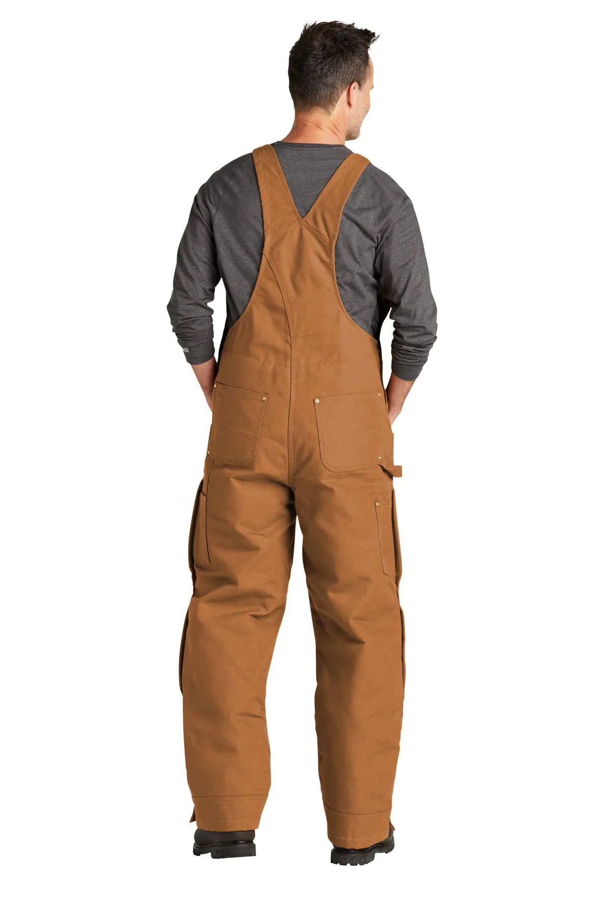 Carhartt Short Firm Duck Insulated Bib Overalls CTS104393