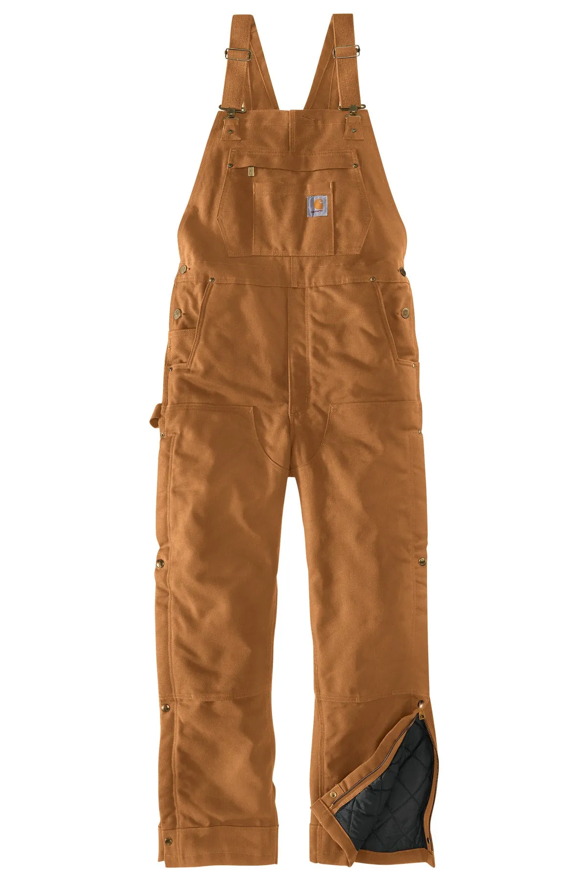 Carhartt Short Firm Duck Insulated Bib Overalls CTS104393