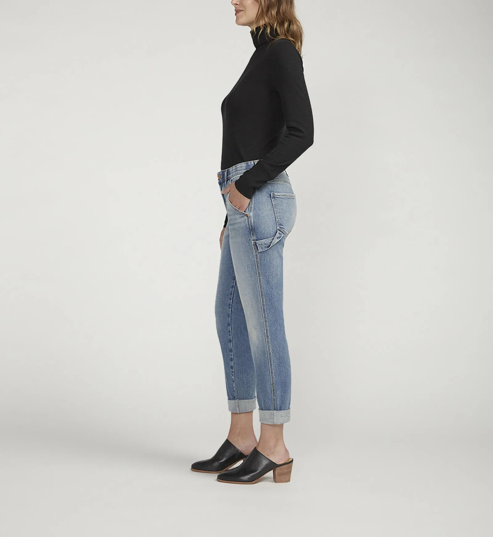 Carter Mid Rise Slim Leg Jeans