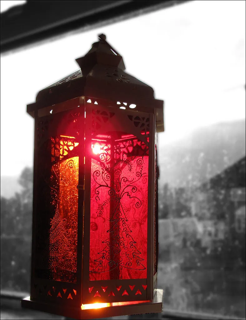 Christmas Trees Lantern