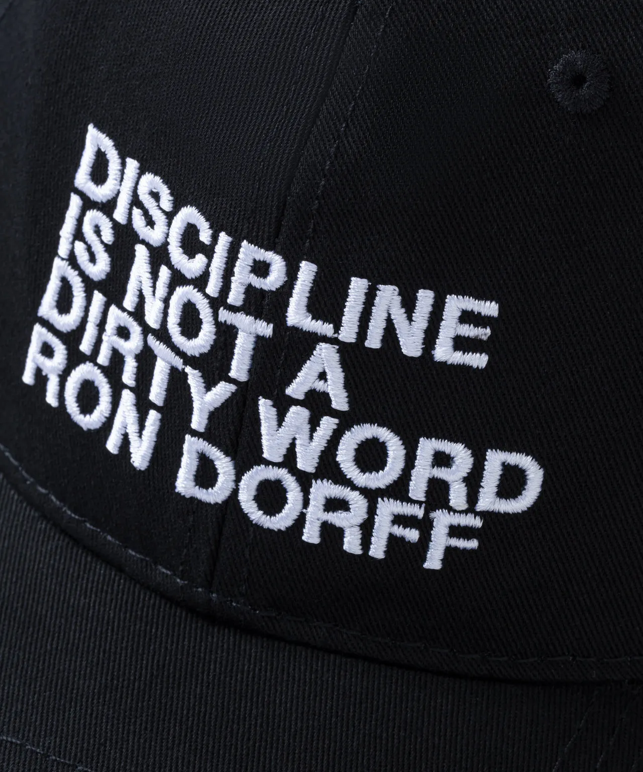 Coach Cap DISCIPLINE: Black