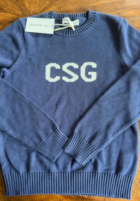 CSG Navy Sweater (Adult)