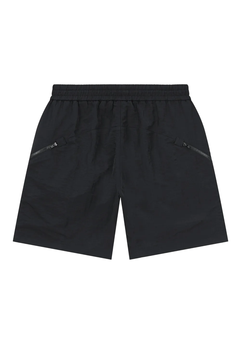 Curved Zip Track Shorts