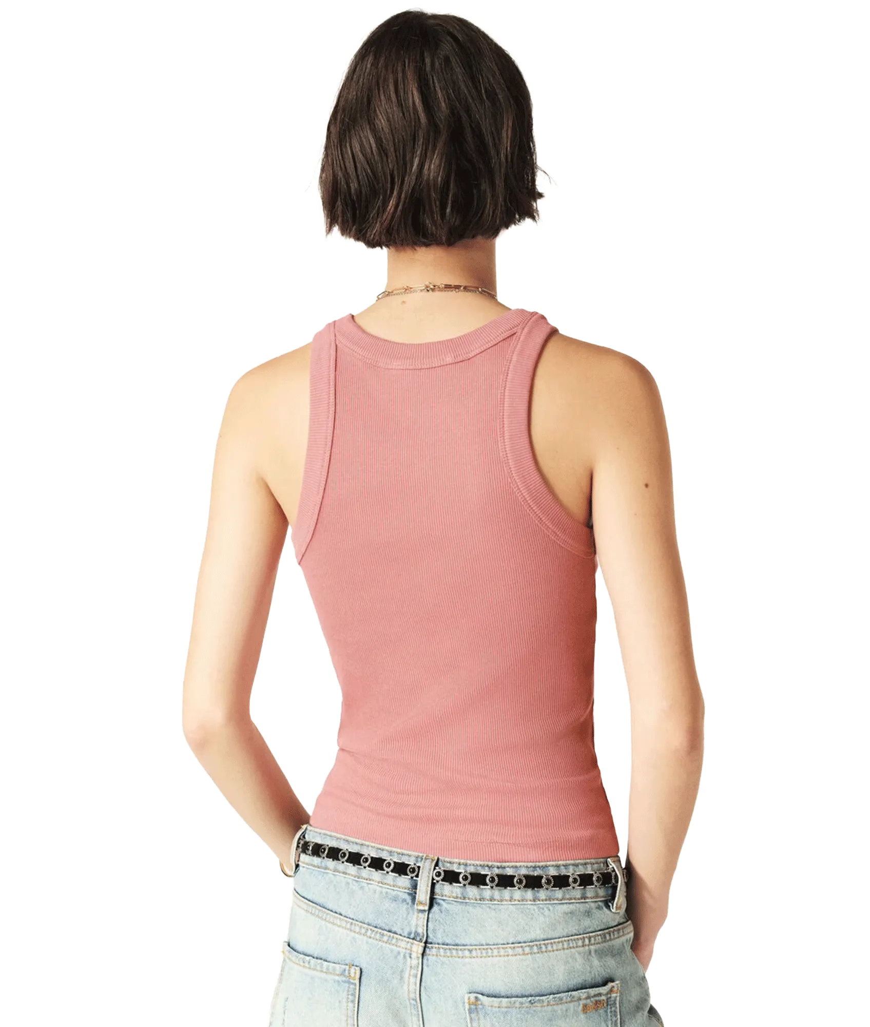 Cynda Sleeveless Top - Pink