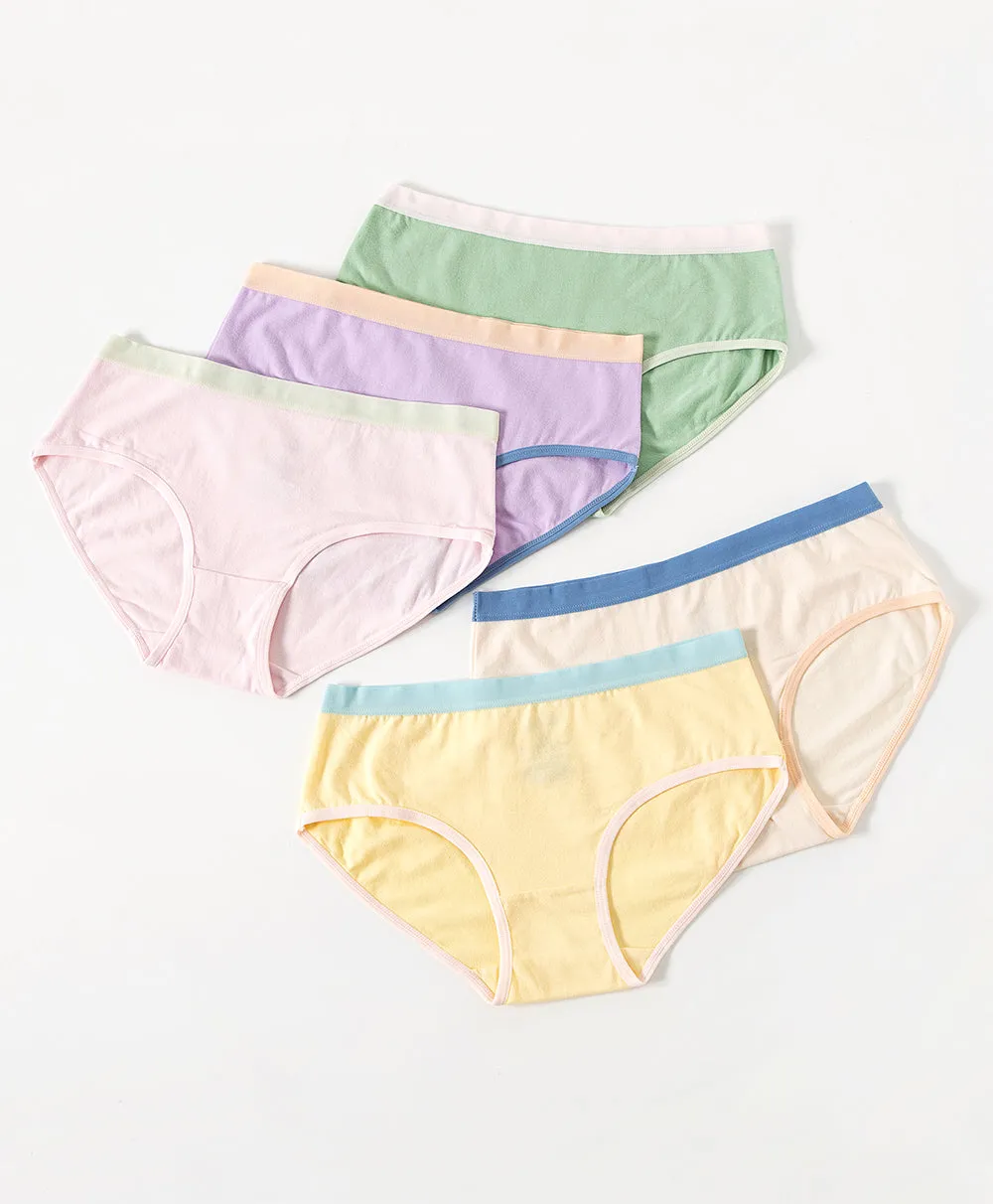 Daily Pleasures Cotton 5-pack Hipster Panties