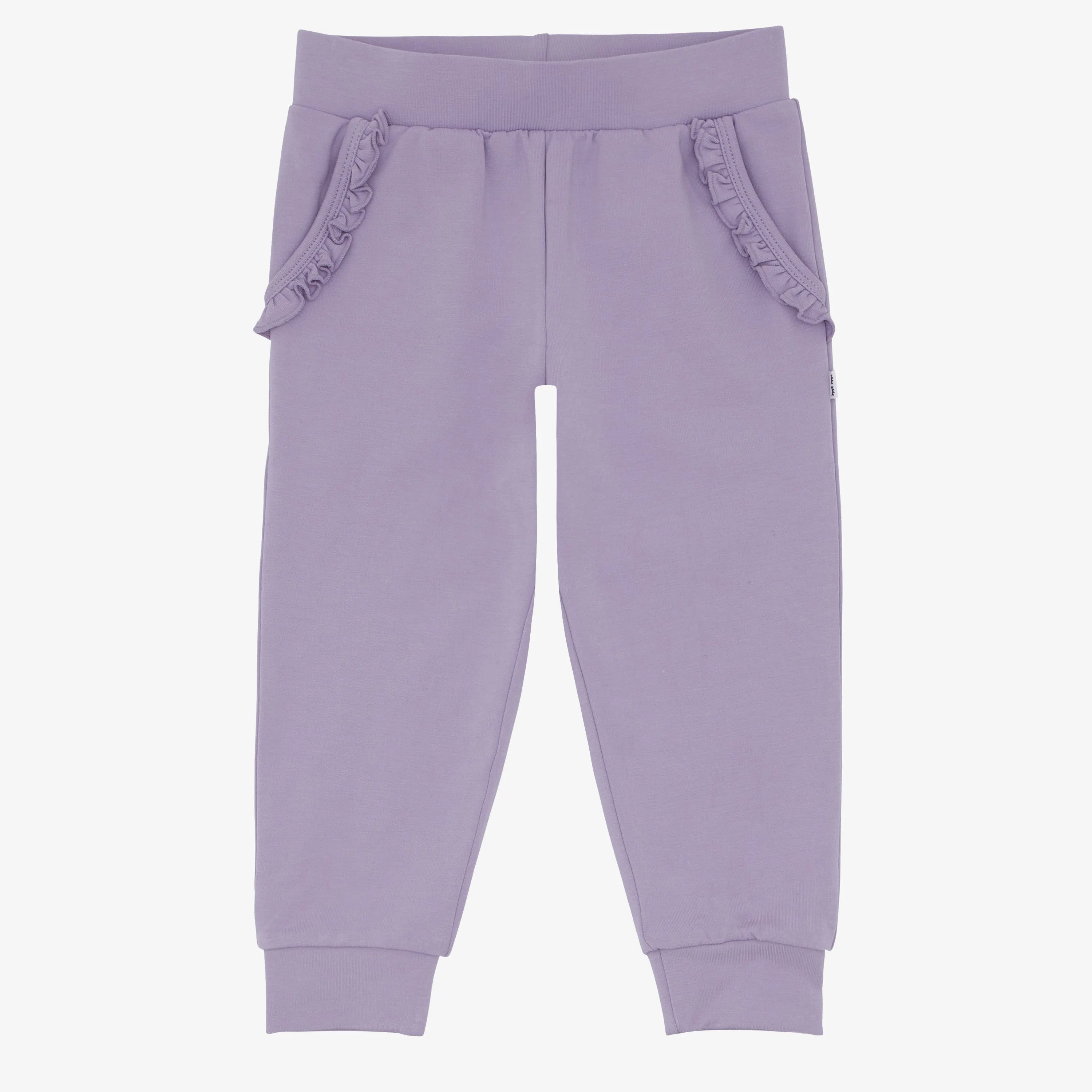 Dusty Lavender Ruffle Jogger