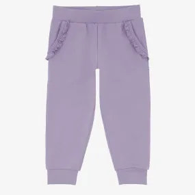 Dusty Lavender Ruffle Jogger