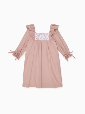 Dusty Pink Cuadras Girl A-Line Dress