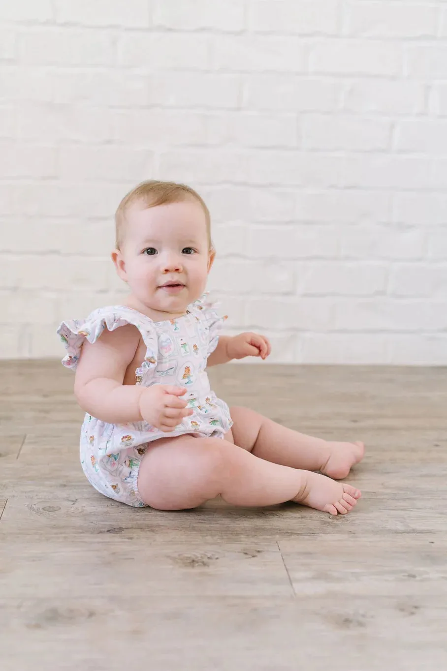 Emmy Romper in Let Them Eat Cake