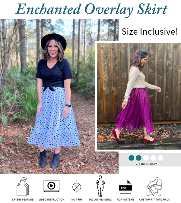 Enchanted Overlay Skirt (Adult)