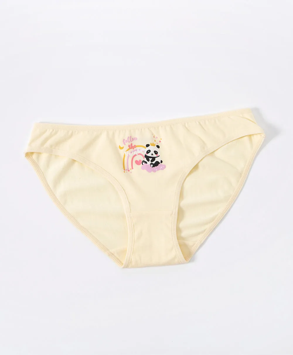 Hello Panda Graphic 5-pack Mini Panties