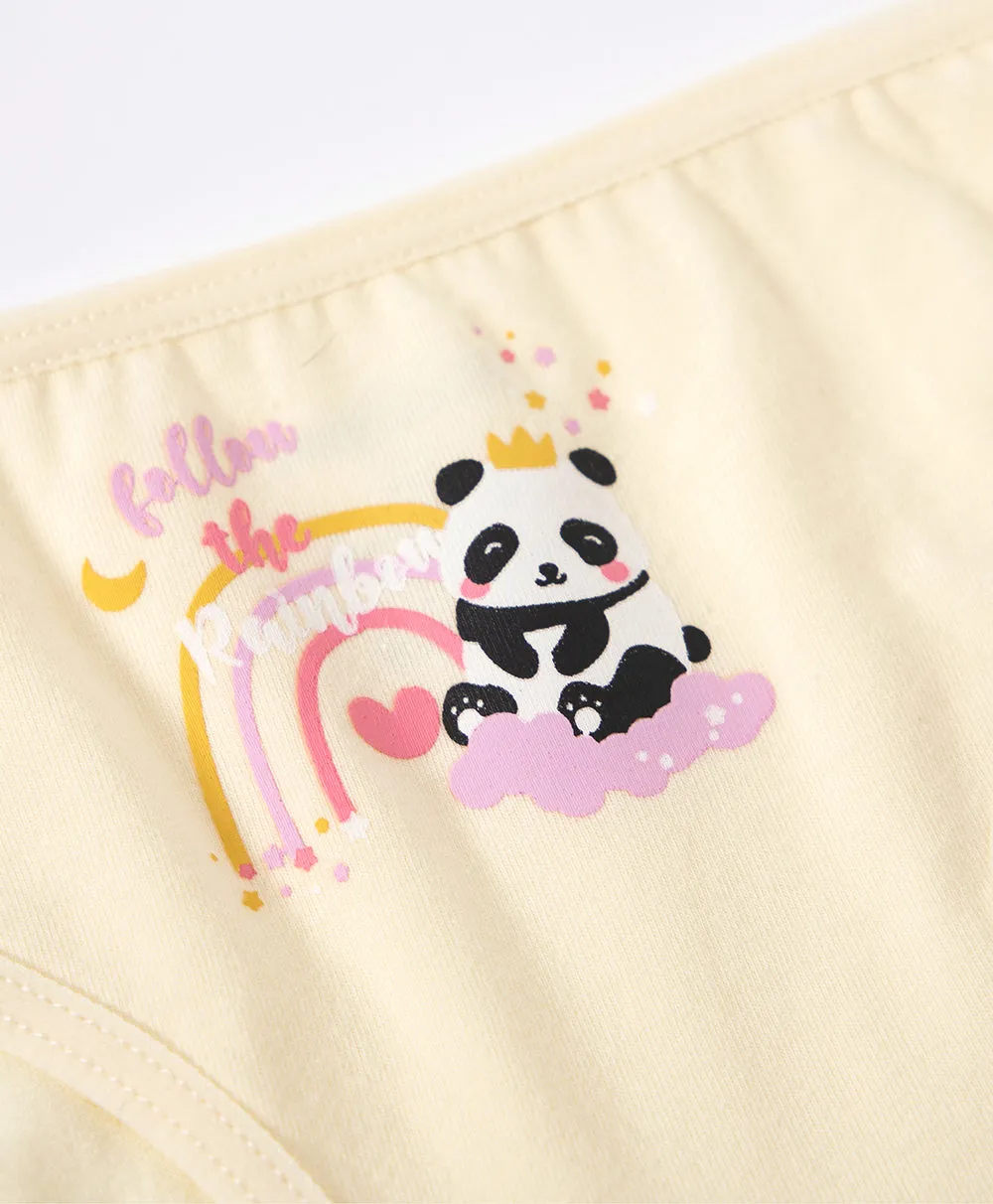 Hello Panda Graphic 5-pack Mini Panties