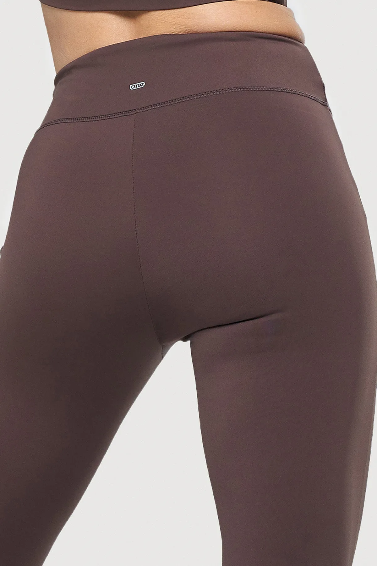 High Waist Barre Flared Legging in Super Full Length