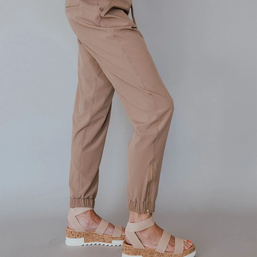 Khaki Jumpsuit