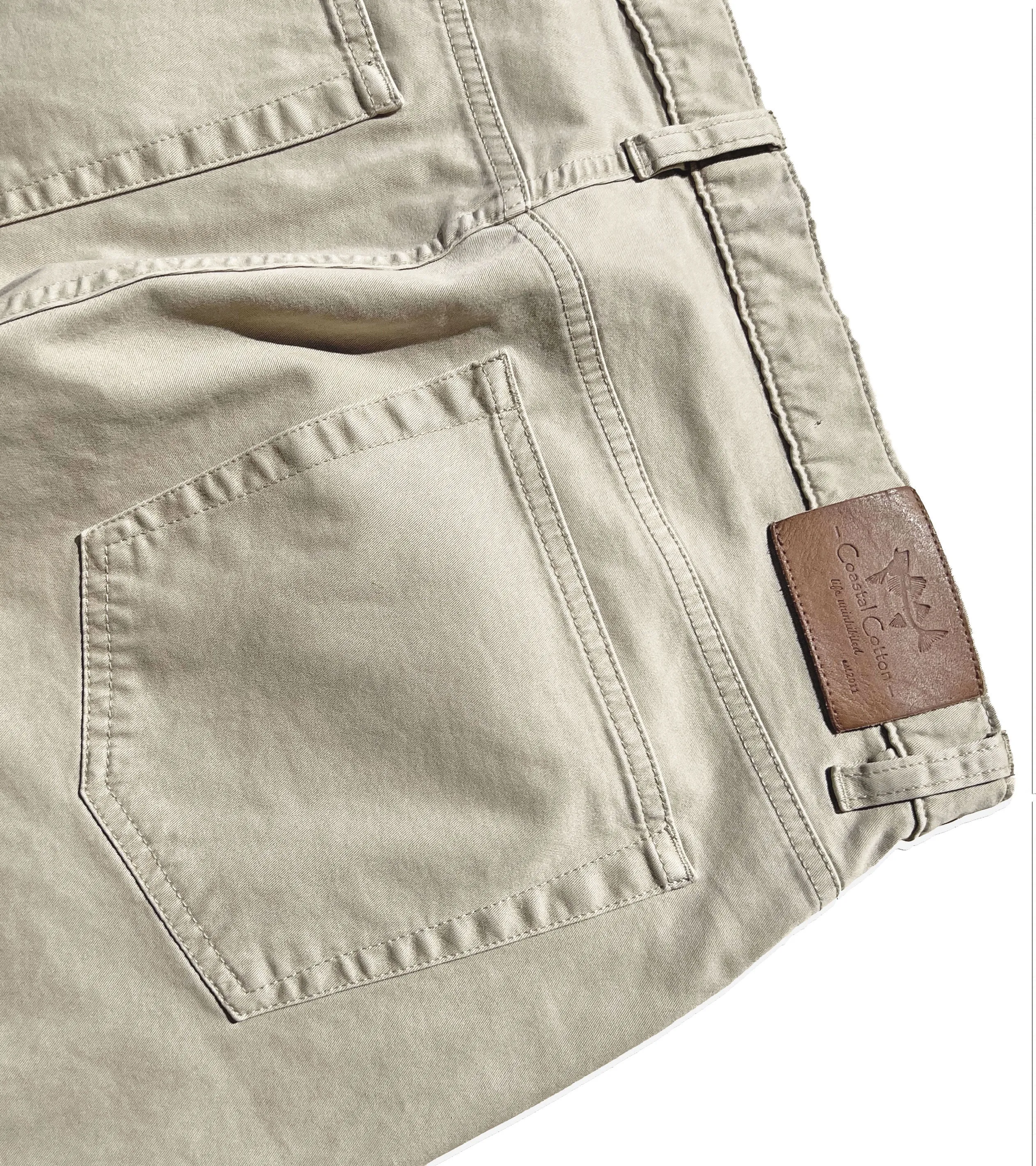 Khaki Twill Five Pocket