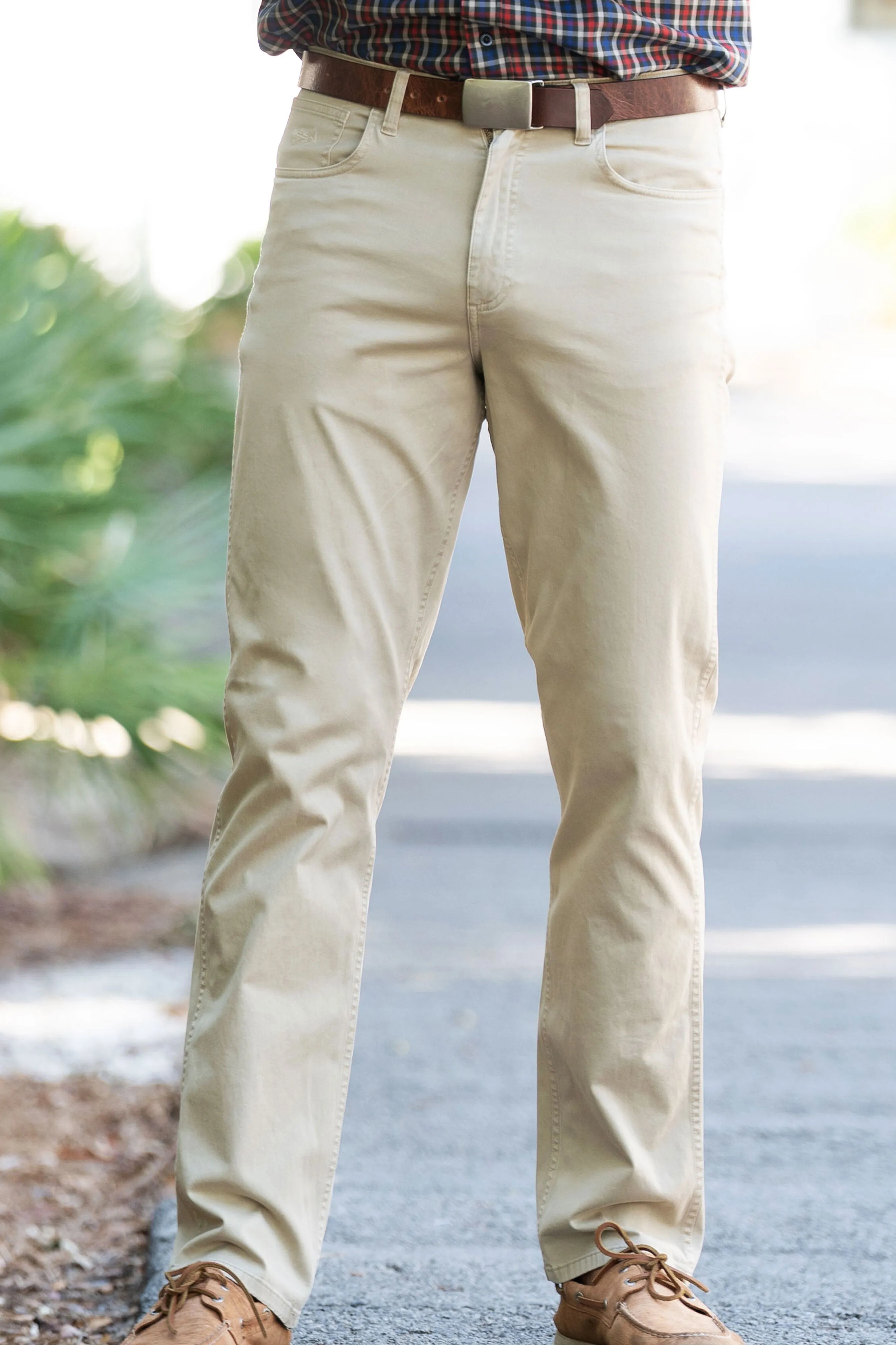 Khaki Twill Five Pocket