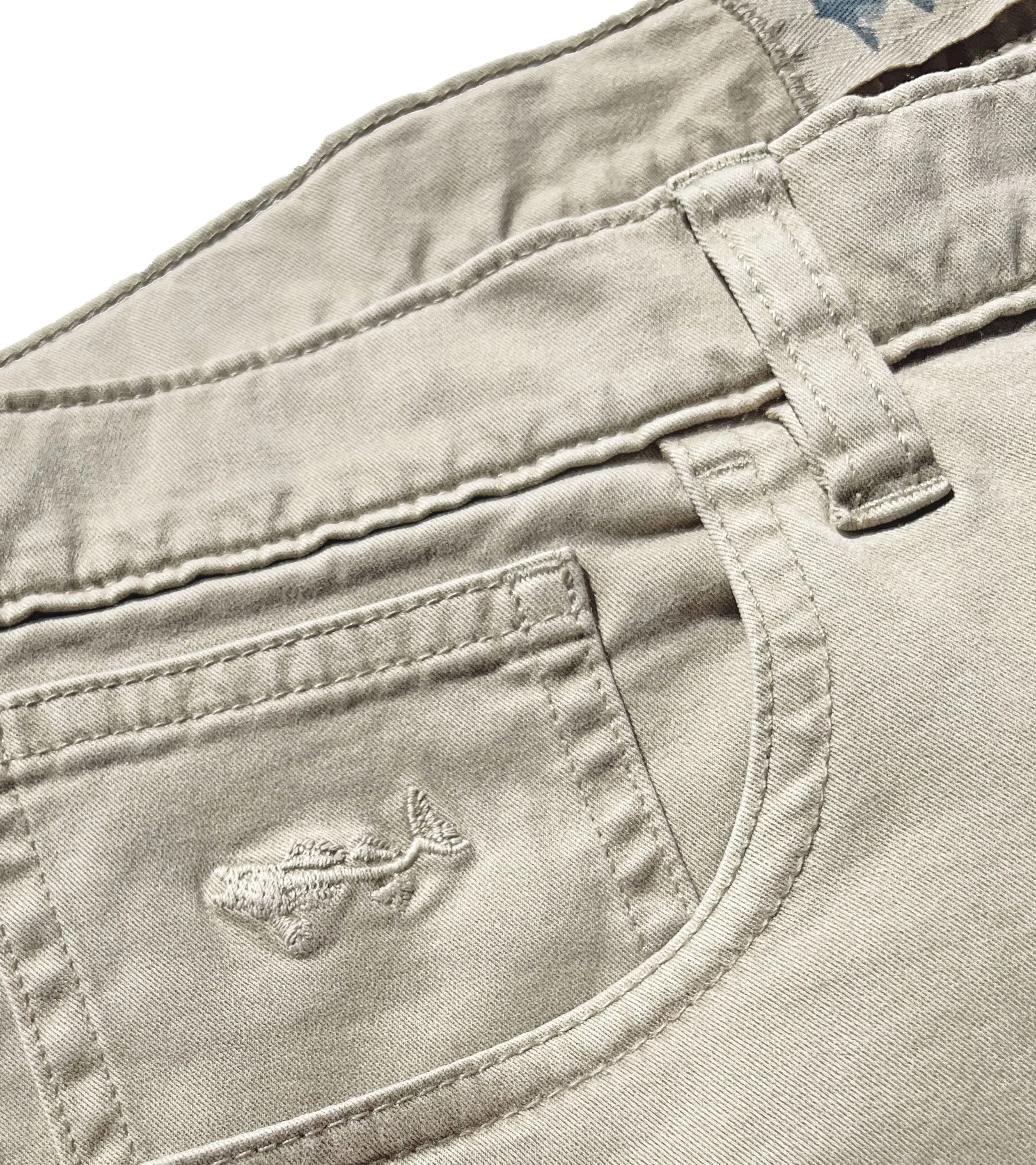 Khaki Twill Five Pocket