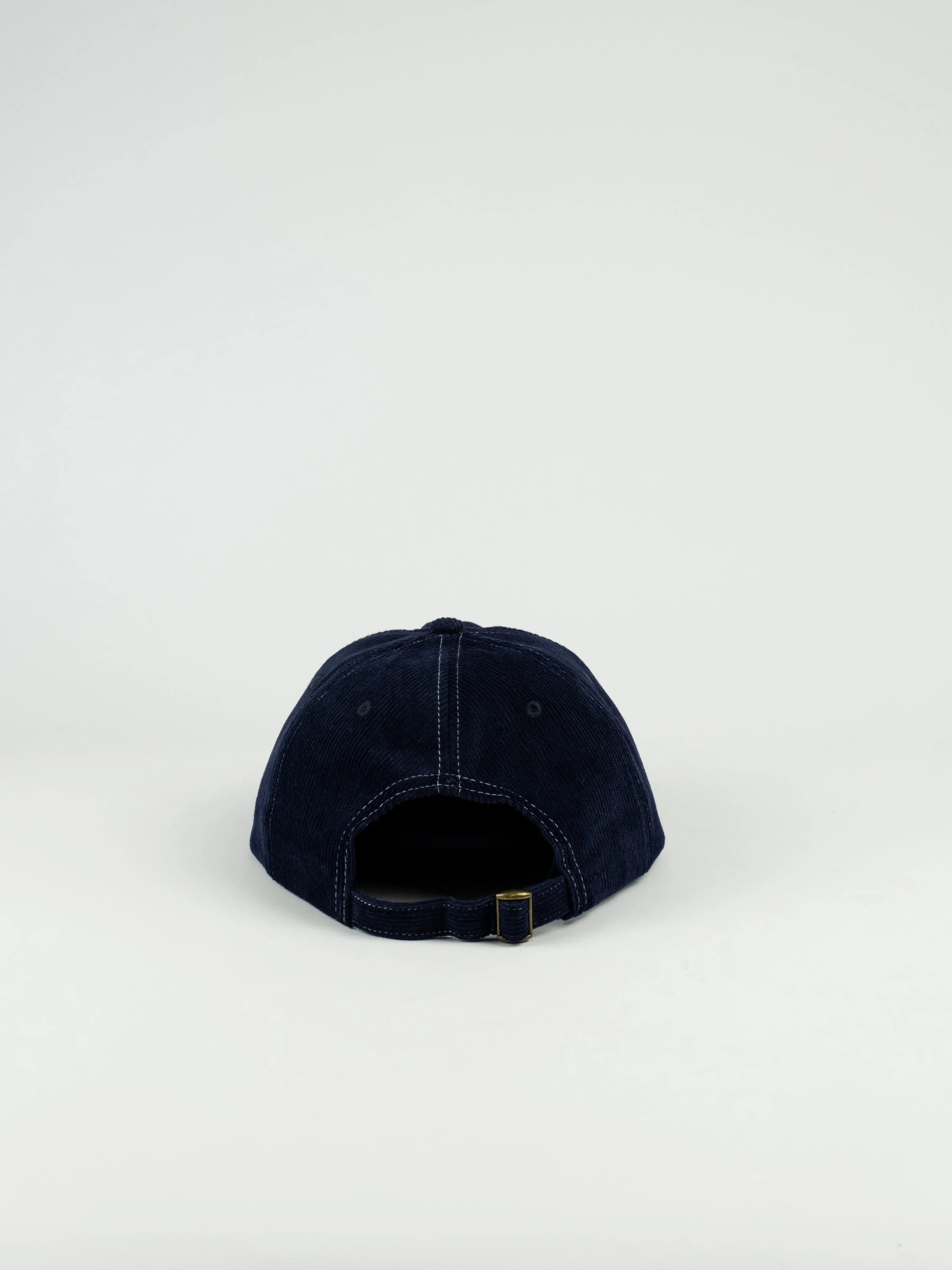 Labor Skateshop - Pullman Cap - Navy Cord - Buckle Closed Strap Back