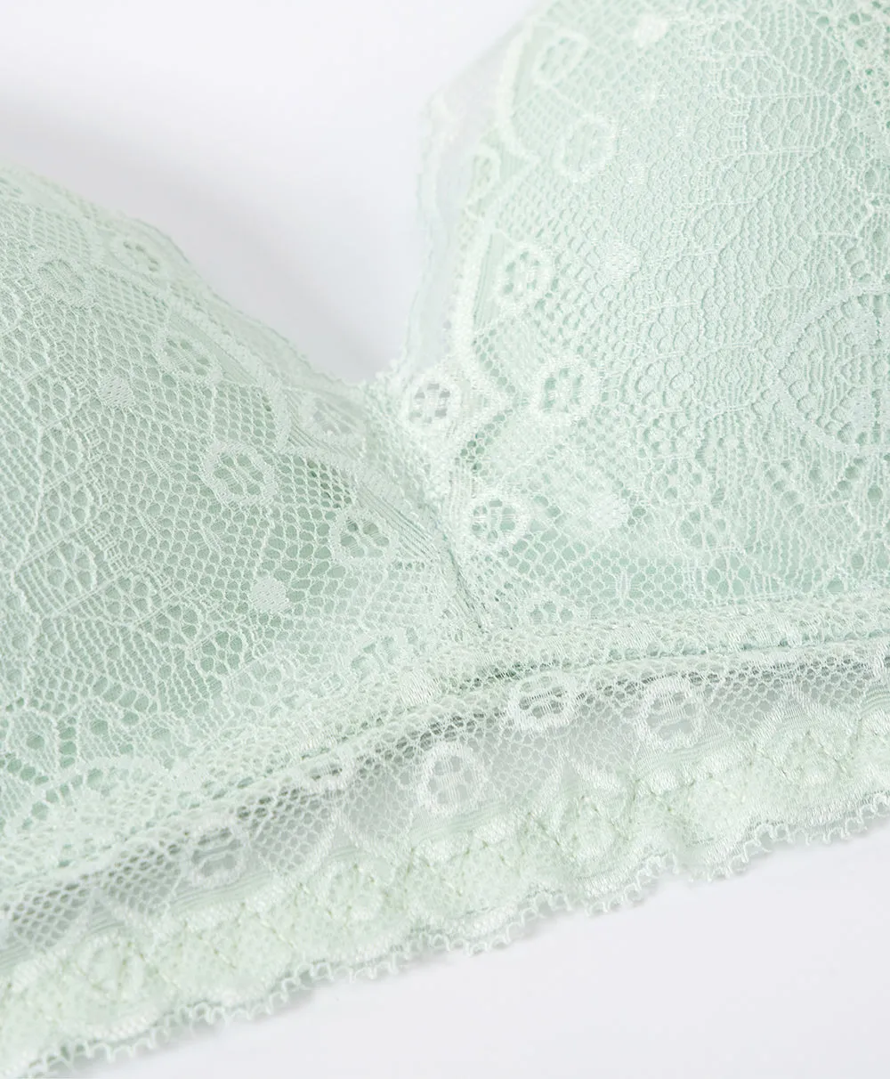 Lace Lolita Bralette with Back Hook