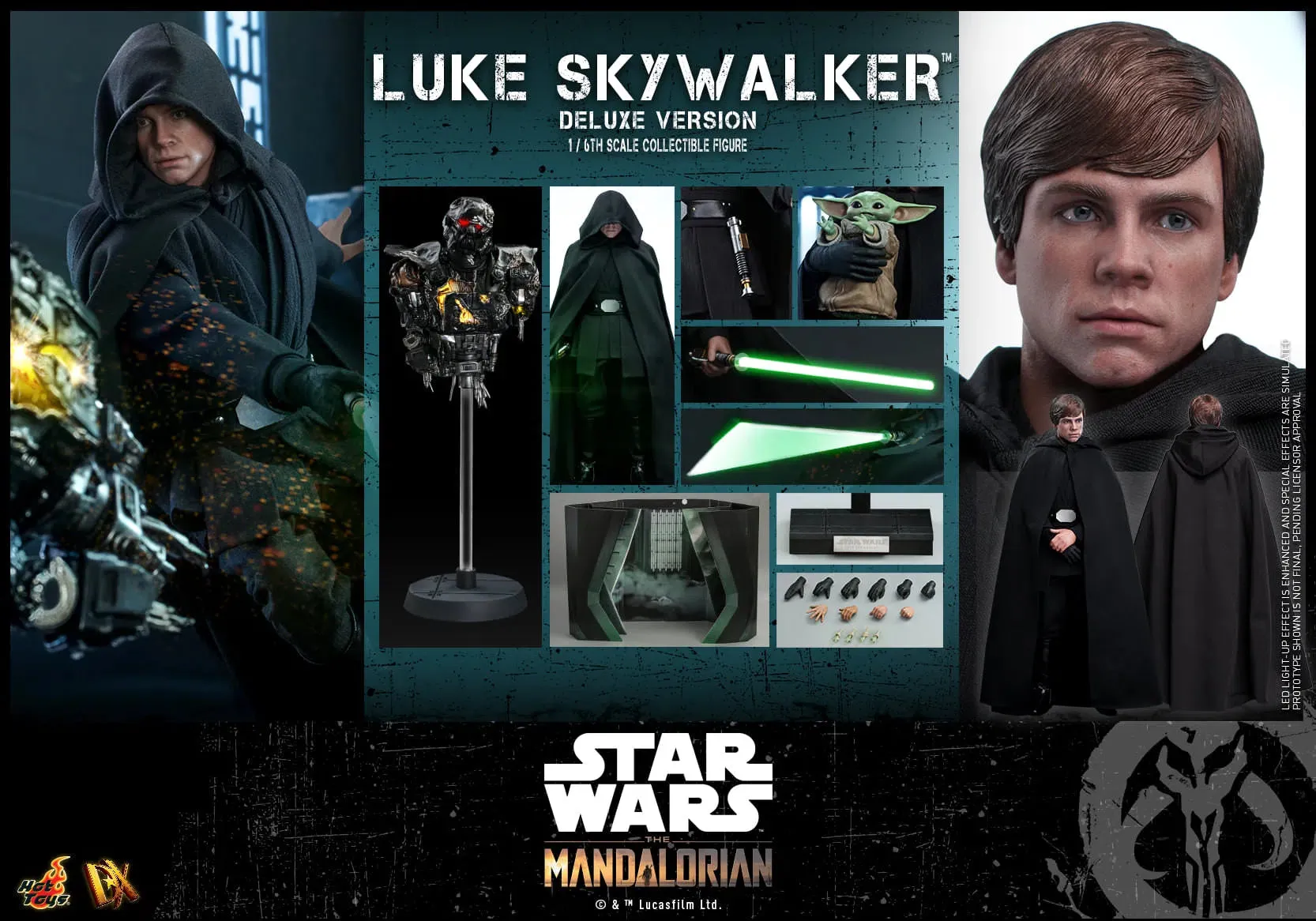 Luke Skywalker: Star Wars: The Mandalorian: Deluxe: DX23