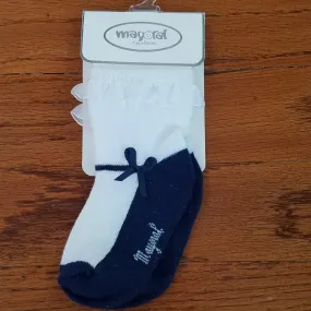 Mayoral Dressy navy baby Girls sock