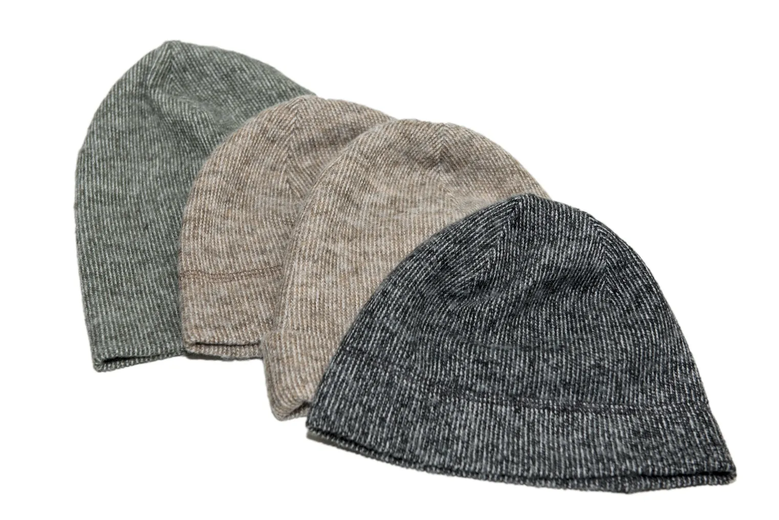 Melange Knit Beanie Cap - Short