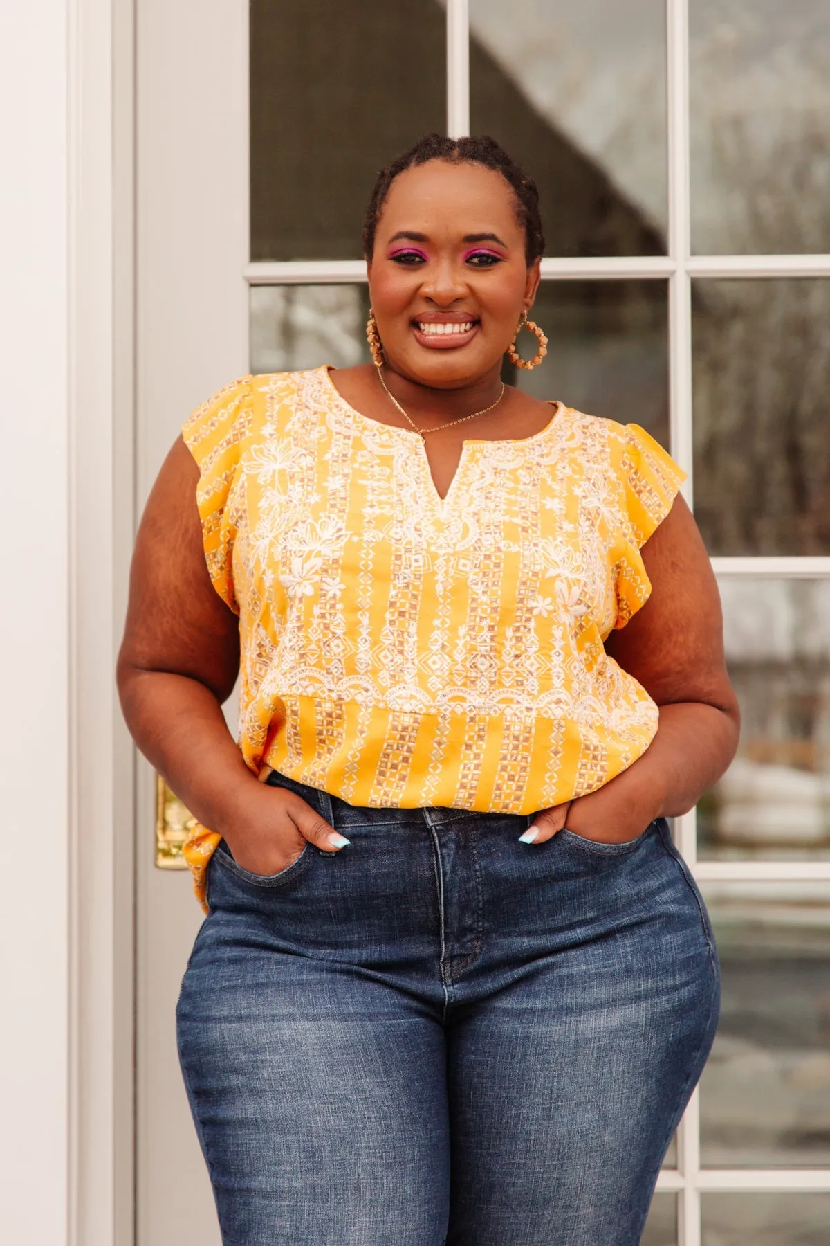 Mellow Yellow Blouse