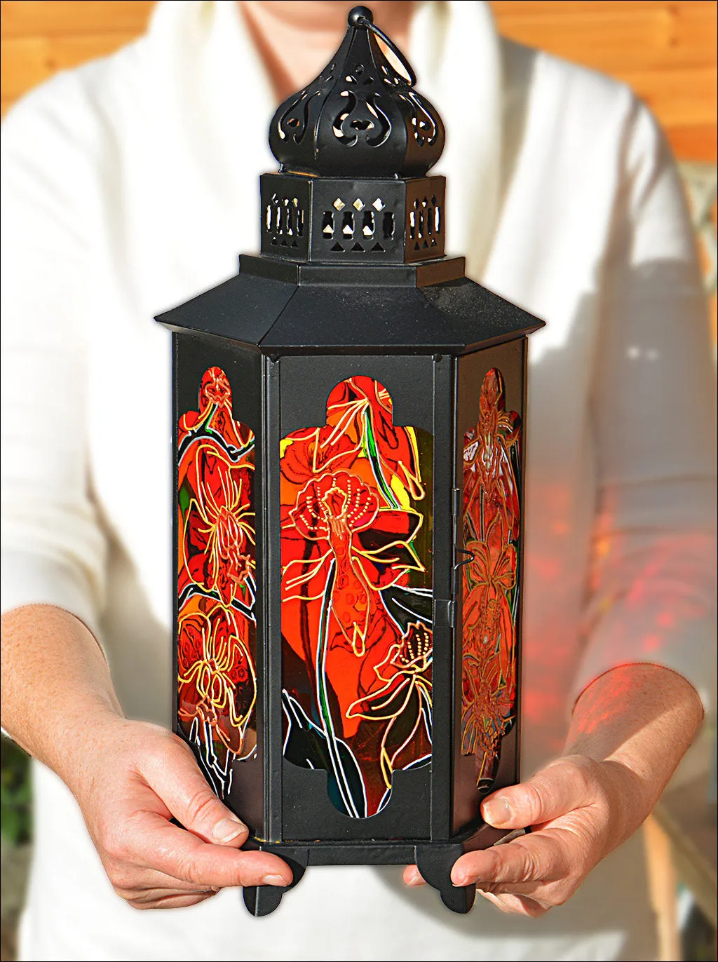 Orchid Lover Lantern Gift