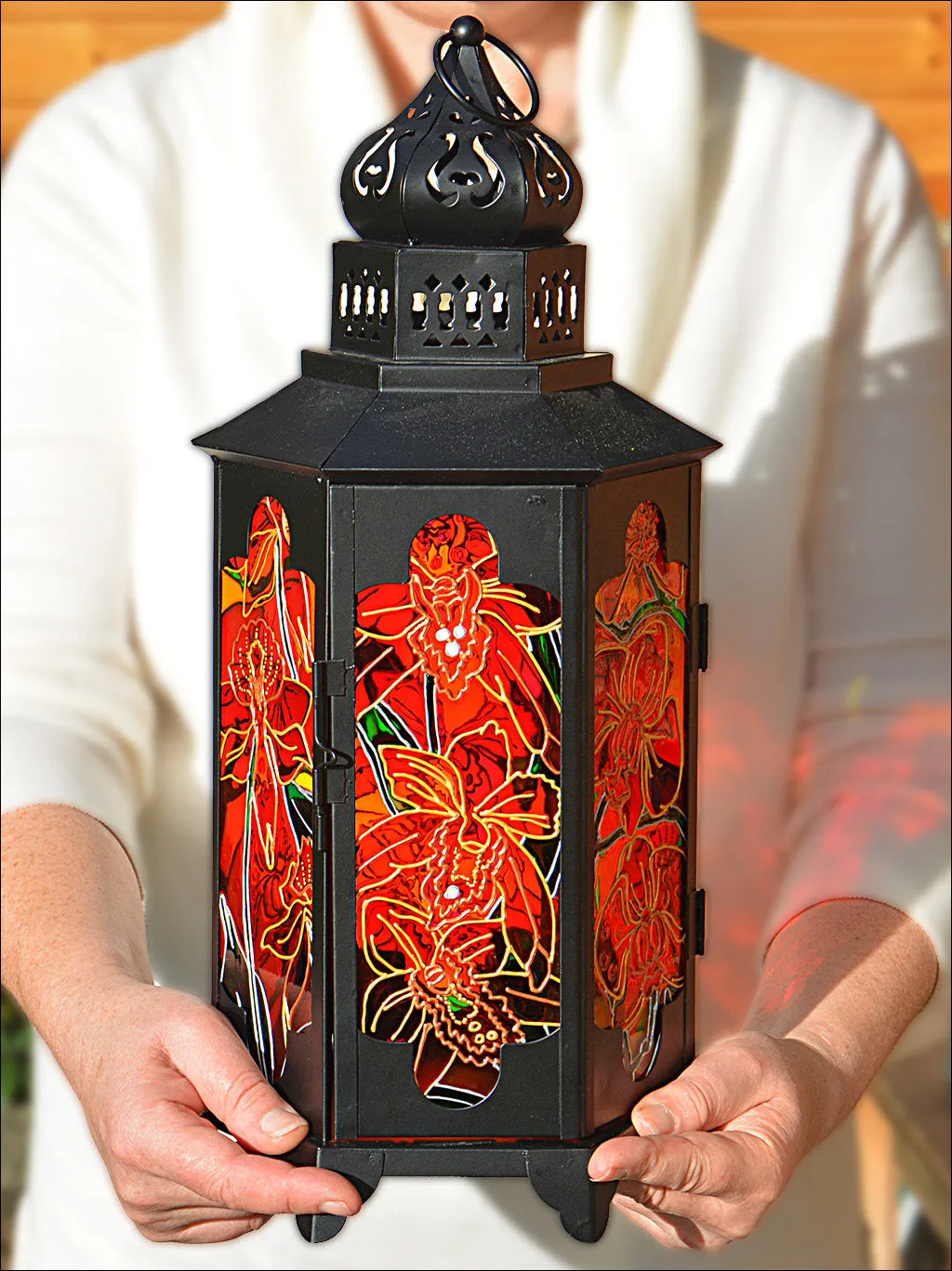 Orchid Lover Lantern Gift