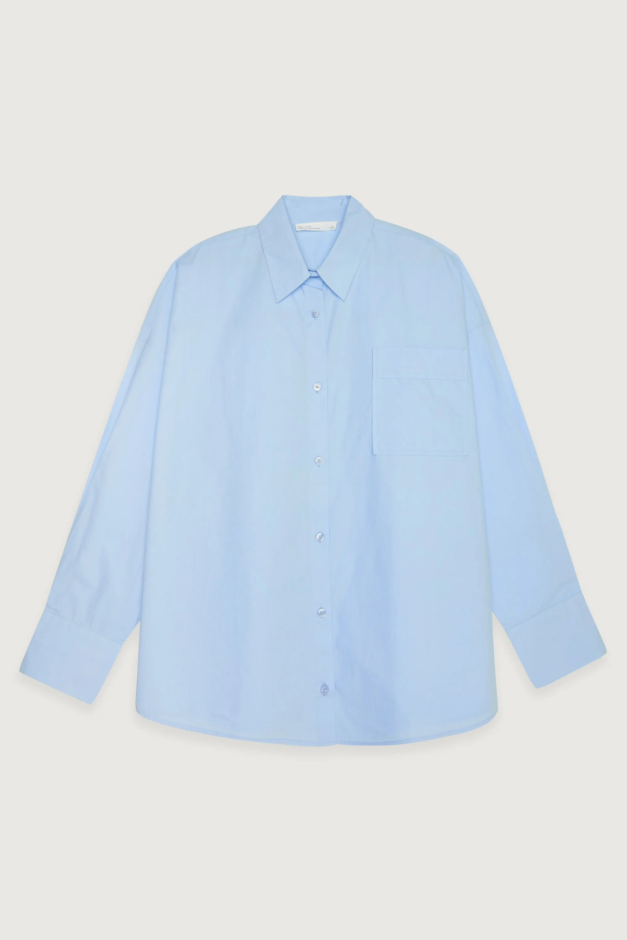 OVERSIZED POPLIN SHIRT