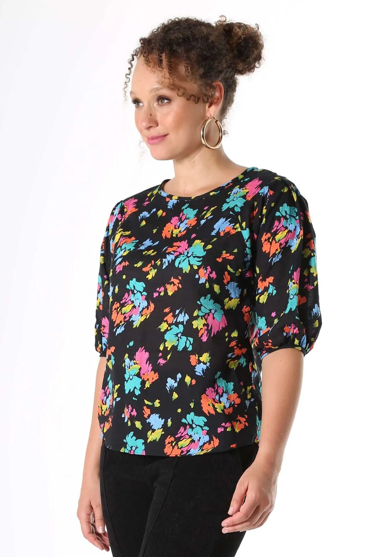 Paradise Blouse in Seersucker