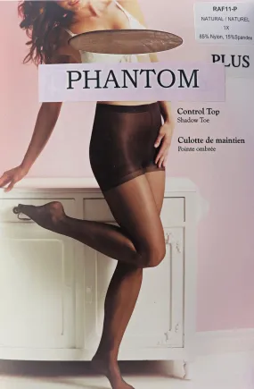 Phantom Plus Size Pantyhose Natural