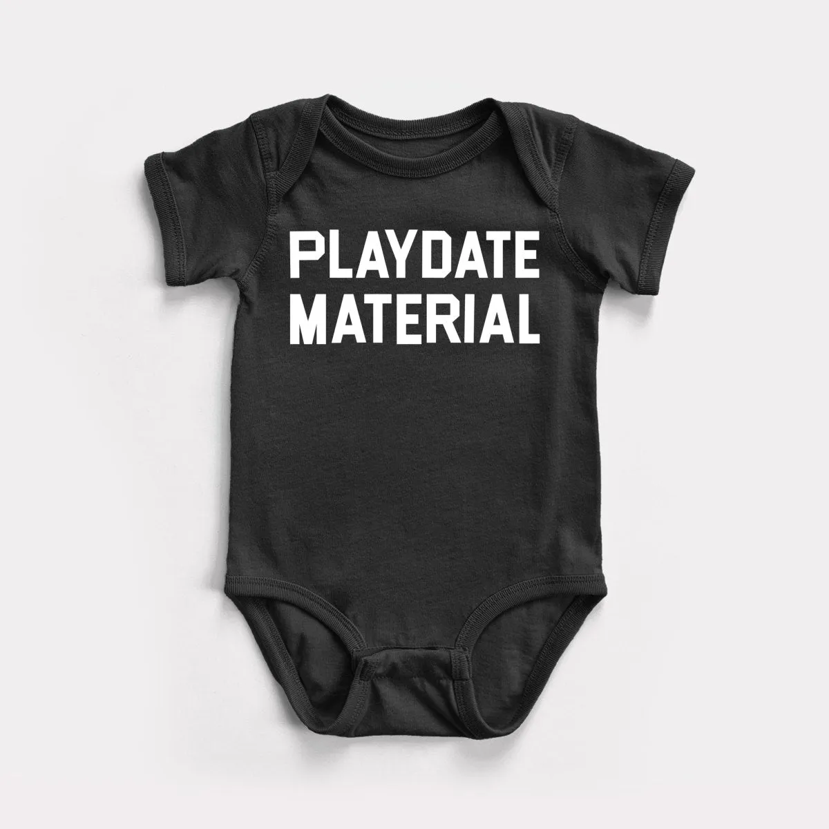 Playdate Material Baby Bodysuit